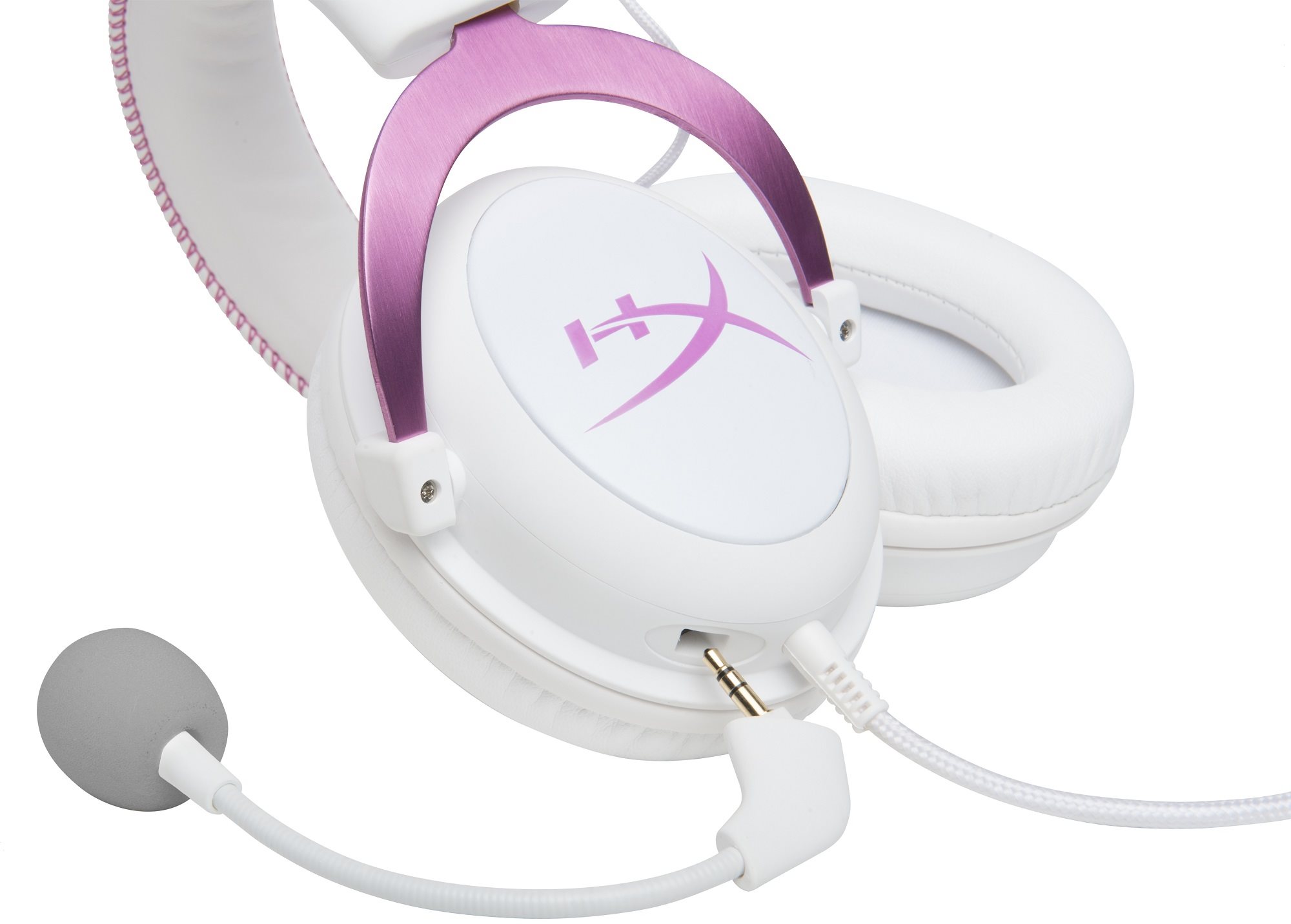 HyperX Cloud II Headset white pink Headphones alza.sk