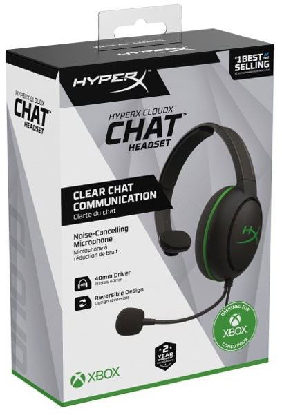 Kingston hyperx cloudx chat headset for xbox discount one