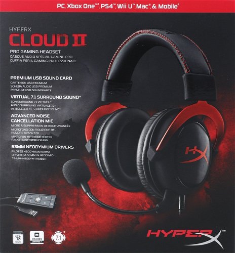 Buy the HyperX Cloud II USB Wired 7.1 Surround Sound Gaming