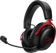 HyperX Cloud III Wireless - Red - Herní sluchátka