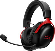 HyperX Cloud III S Wireless Black-Red Gaming Headset - Herní sluchátka