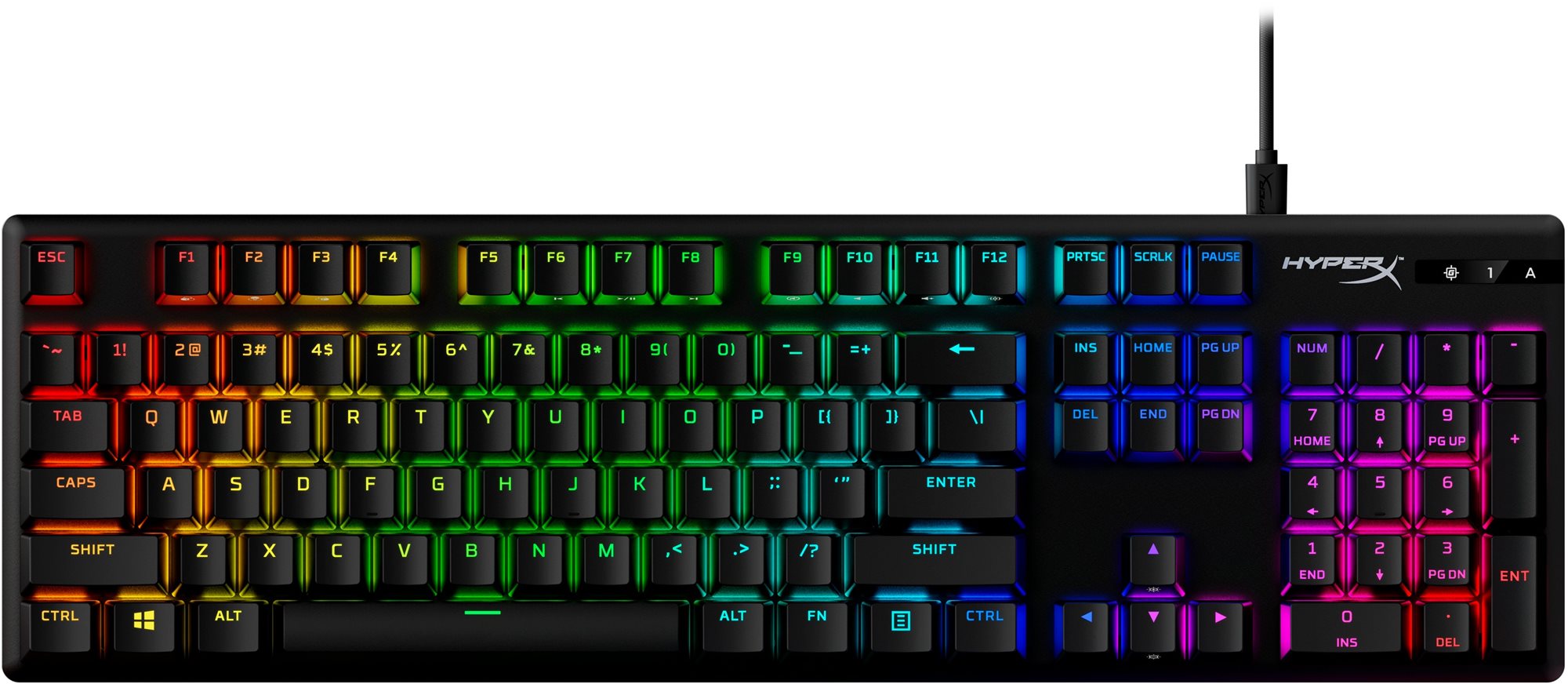 HyperX Alloy Origins PBT Blue - US
