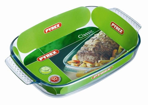 Bergner Pyrex Auflaufform quadratisch 231B000 / 5046 - Bräter - Hauptbild