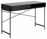 DESIGN SCANDINAVIA Angus 110 cm, čierny - Písací stôl
