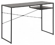 DESIGN SCANDINAVIA Newcastle 110 cm, kov, čierny - Písací stôl