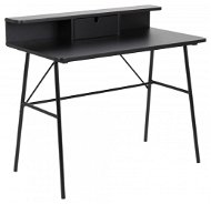 DESIGN SCANDINAVIA Pascal 100 cm, čierny - Písací stôl
