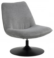 DESIGN SCANDINAVIA Nanny, tkanina, šedé - Conference Armchair