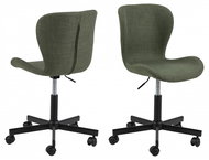 DESIGN SCANDINAVIA Batilda, grün - Bürostuhl