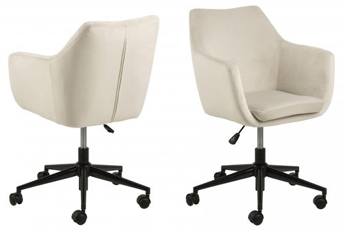 DESIGN SCANDINAVIA Nora, Gewebe, sandfarben - Bürostuhl - Hauptbild
