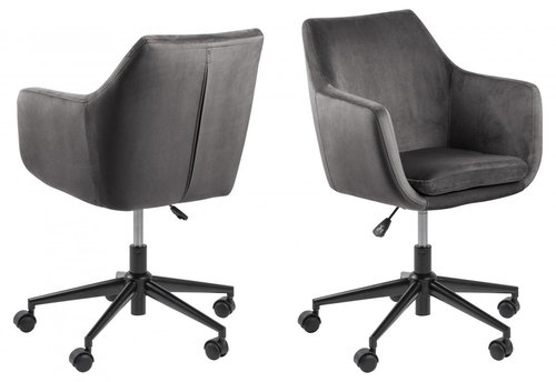 DESIGN SCANDINAVIA Nora, Gewebe, grau - Bürostuhl - Hauptbild
