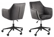 Design Scandinavia Nora, fabric, grey - Office Chair