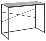 Design Scandinavia Seaford, 100 cm, MDF, black - Writing Desk