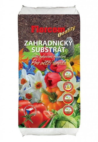 FLORCOM Substrát zahradnický Q_SZ75 QUALITY, objem 75l - Substrate - Main image