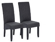 Jedálenská stolička Jedálenská stolička DINNER sivá, set 2 ks - Jídelní židle