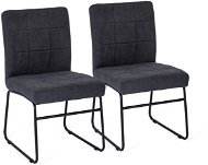 Jídelní židle NORDIC SIMPLE šedá, set 2 ks - Jídelní židle