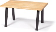Étkezőasztal Étkezőasztal SOFIA, tömör tölgyfa, 140 x 95 cm, láb ETARA A - Jídelní stůl