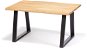Jedálenský stôl SOFIA, dub masív, 140 × 95 cm, podnož ETARA O - Jedálenský stôl