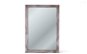 Zrcadlo Nástěnné zrcadlo WALL, hnědá, 86 x 60 x 4 cm - Zrcadlo