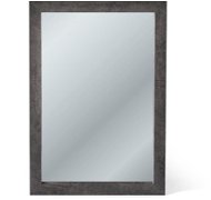 Zrcadlo Nástěnné zrcadlo WALL, šedá, 86 x 60 x 4 cm - Zrcadlo