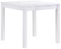 Jídelní stůl NATURALE, 80 x 80 cm, bílý - Jídelní stůl