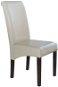 Jídelní židle MALEVA-H set 2 ks, krémová - Jídelní židle