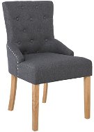 Jídelní židle BOCCA set 2 ks šedá - Jídelní židle