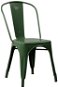 Kovová židle RELIX zelená - Jídelní židle