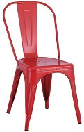 RELIX fém szék piros - Étkezőszék