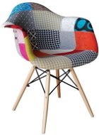 Jídelní židle ALEA set 4 ks patchwork - Jídelní židle