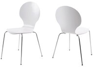 Line Dining Plywood Chair (SET 4 pcs) White - Dining Chair