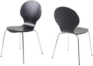 Line Dining Plywood Chair (SET 4 pcs) Black - Dining Chair