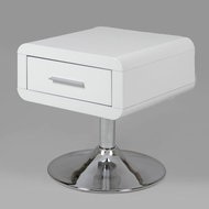 Loof Bedside Table with Drawer - Night Stand