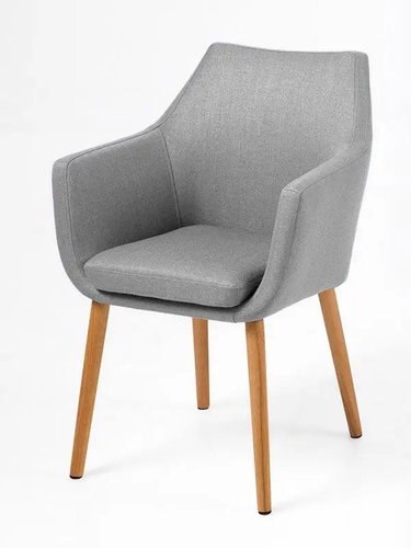Marte Conference Chair with Armrests Grey - Conference Chair  - Main image