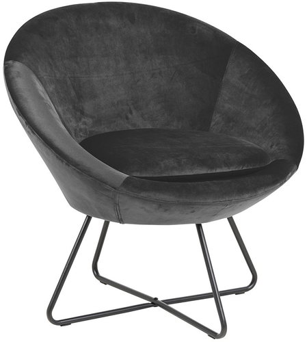 Runde relaxation chair, dark gray - Armchair - Main image
