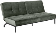 Peggy sofa with folding backrest, 198 cm, green - Couch
