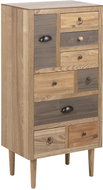 Design Scandinavia Thess Chest of 9 Drawers, 98cm, Brown - Chest of Drawers