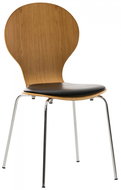 Dingo plywood chair, oak / black - Dining Chair