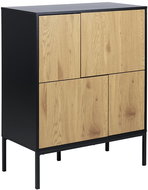 Cabinet with Seashell door, 103 cm, oak - Cabinet