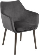 Dining chair Natania, dark gray - Dining Chair