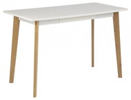 Braden desk, 117 cm, birch / white - Desk