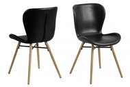 Dining chair George II. (SET 2 pcs. ), Black - Dining Chair