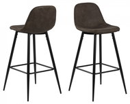 Wanda bar stool (SET 2 pcs), brown - Bar Stool