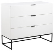Chest of drawers Erik, 100 cm, white - Chest of Drawers
