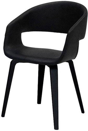 Kimberly Dining chair (SET 2 pcs) Black/Black - Dining Chair - Main image