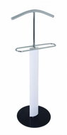 Clothes rack / dumb servant Emmer, 116 cm, white - Stand