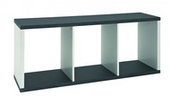 Carlo Shelf with 3 Drawers, 117cm - Shelving Unit