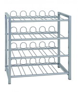 Bottle Rack with 4 Daimler Shelves, 60cm - Shelving Unit