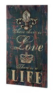 Love the life Coat Hanger with 3 Hooks, 30cm - Coat Hanger