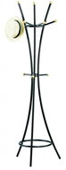 Stand Coat Rack Willy, 181cm, Black - Coat Hanger