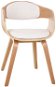 Konferenční / jídelní židle dřevěná Kingdom (SET 2 ks), bílá - Stolička